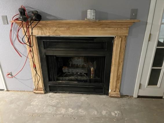 Fire Place refinish